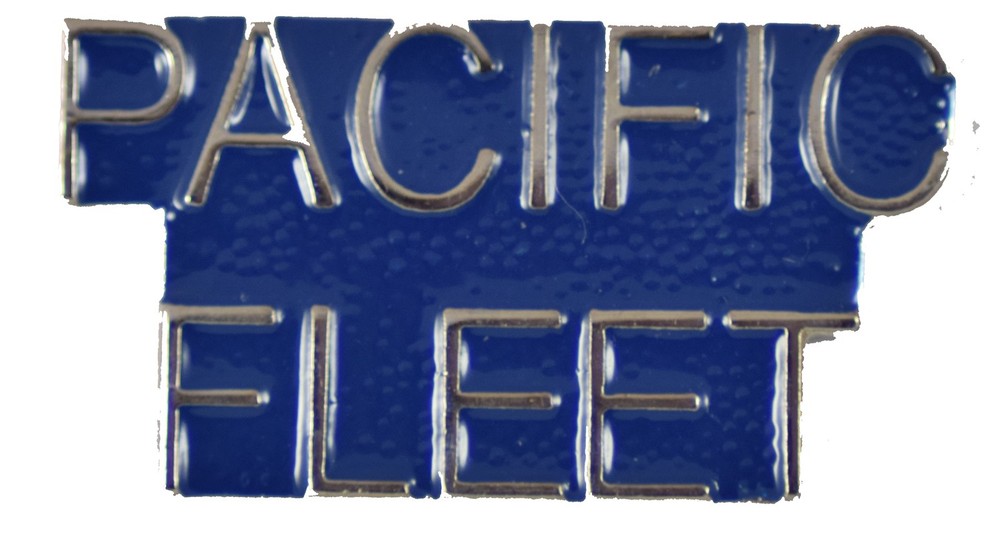 PACIFIC FLEET HAT PIN