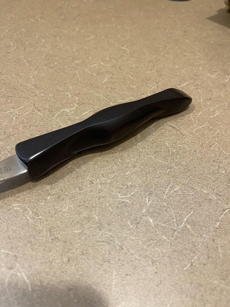 Cutco 1726 KC Turning Carving 3-Prong Fork Brown Handle Nice