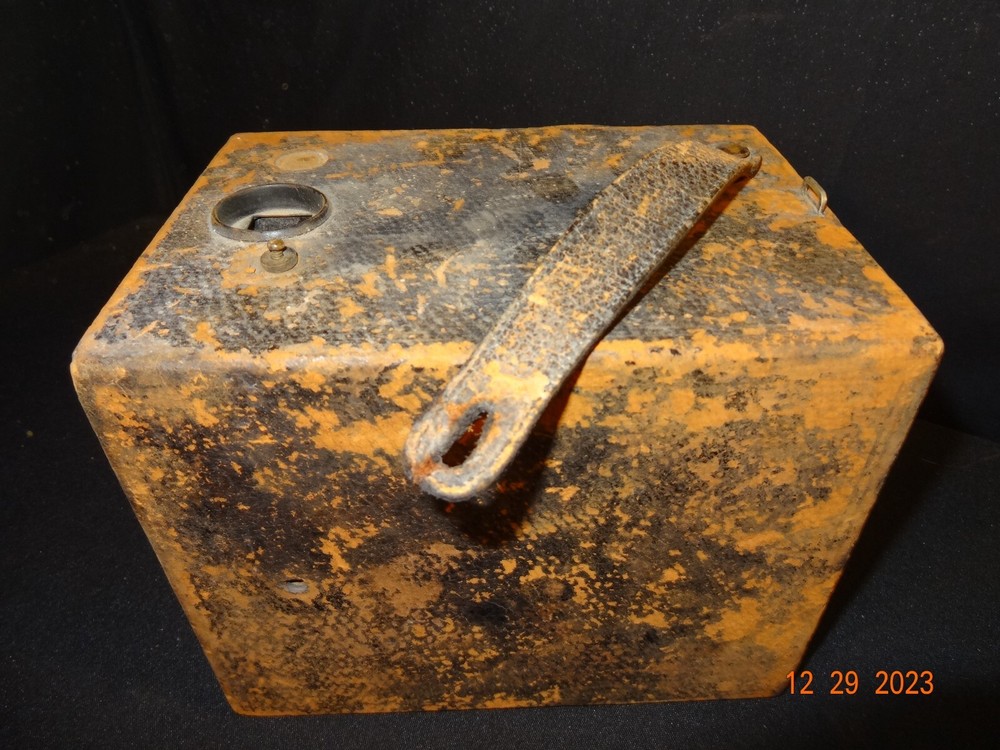 ANTIQUE BOX REPEATER FALLING, DROP PLATE DETECTIVE? BOX CAMERA