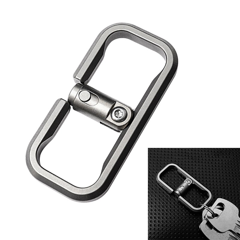 Small Heavy Type Keychains Clip Prevent Loss Quickly Release Keychains