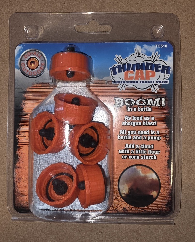 Thunder Cap Orange Target Pellet Gun