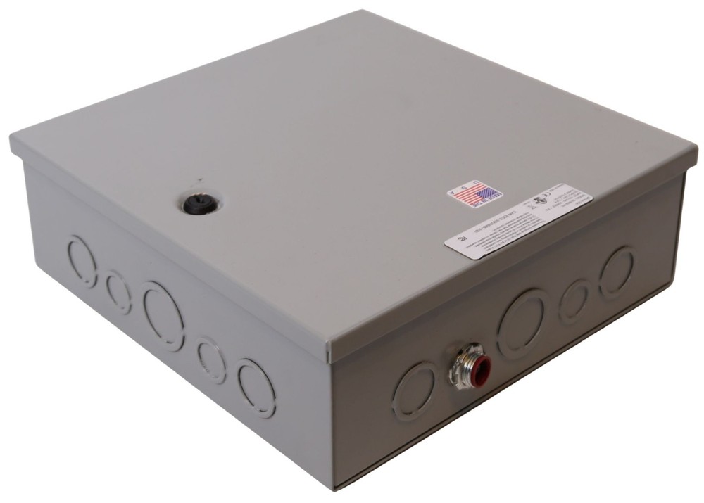 IP-based control panel with poe splitter