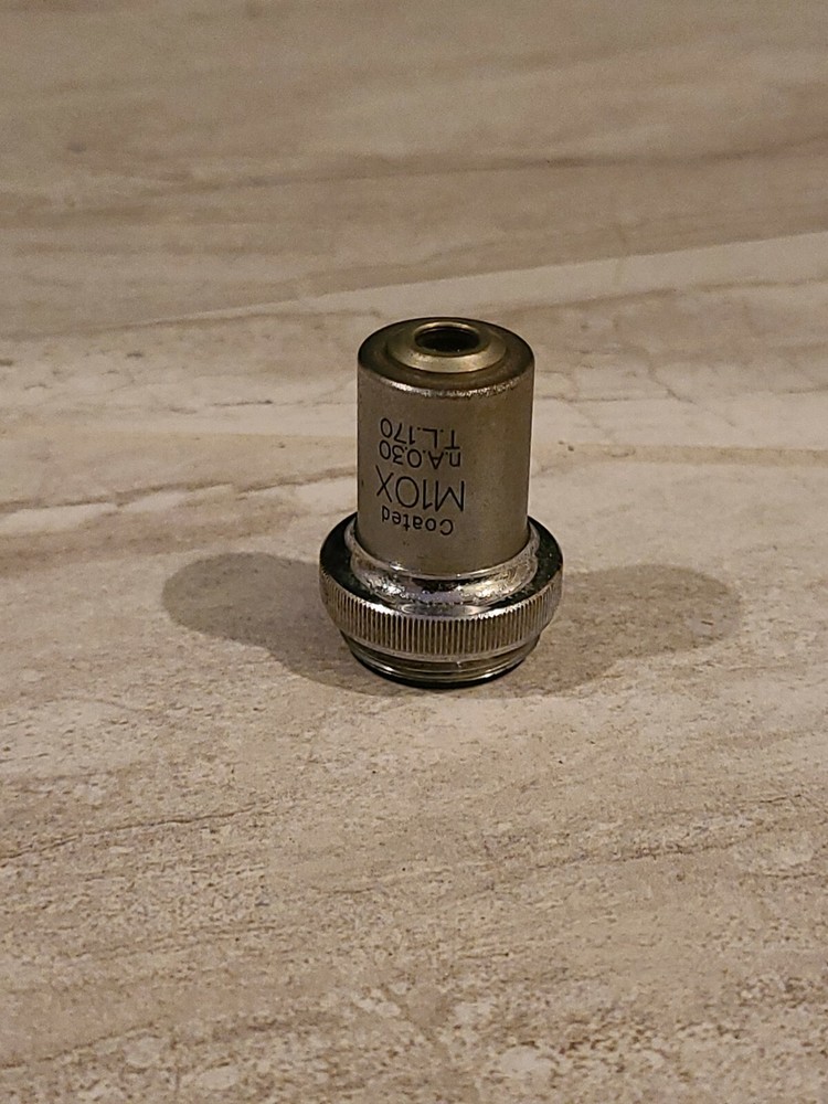 Unitron Coated M10X n.A.0.30 T.L.170 Microscope Objective