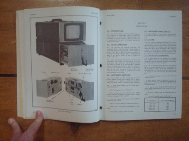 1972 Hewlett Packard Time Base & Delay Generator 1825A Operating, Service Manual