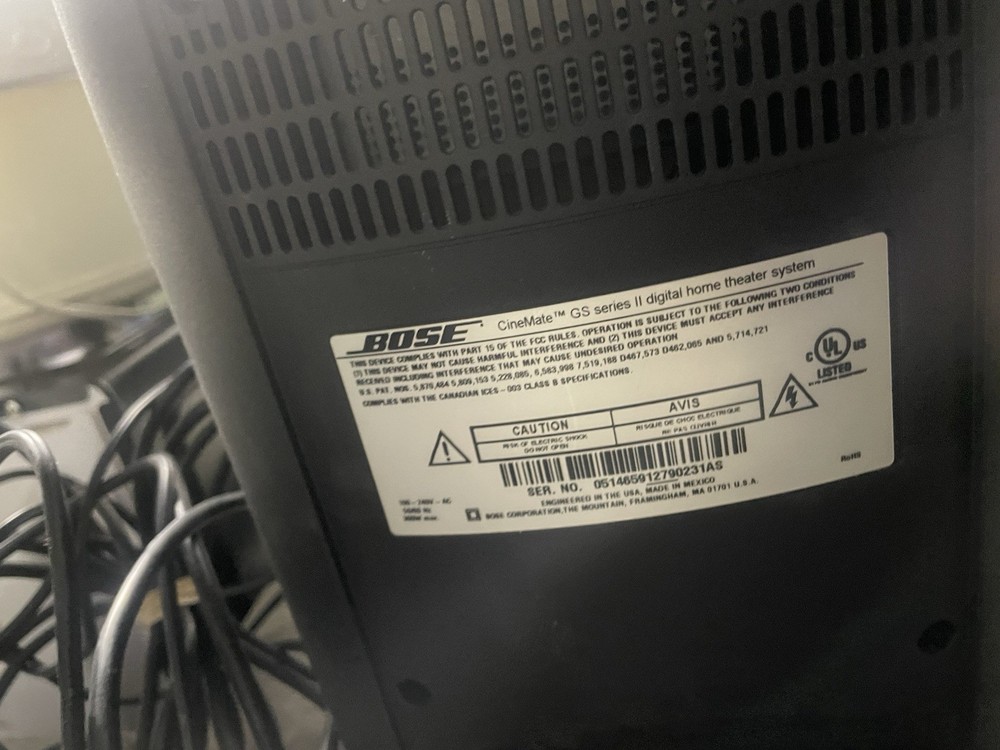 Bose Gs media Center