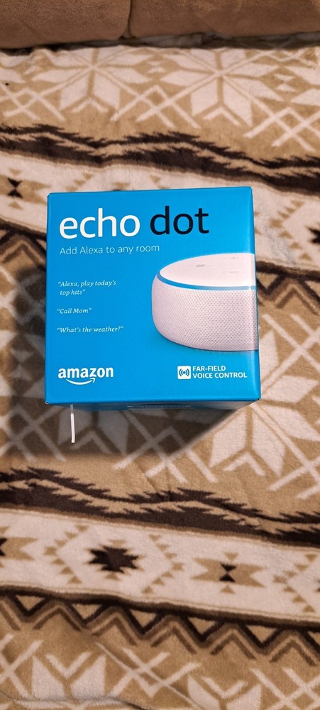 Amazon Echo Dot (3rd Generation) Smart Speaker with Alexa - Sandstone