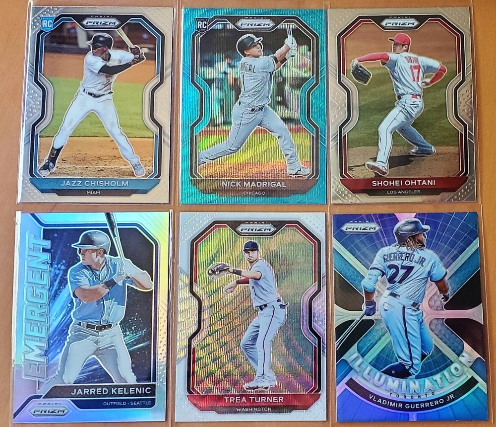 2021 Panini Prizm Baseball Singles (You Pick) Base Cards, Parallels, Inserts