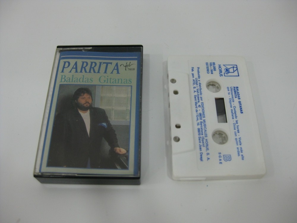 Parrita Cassette Baladas Gitanas
