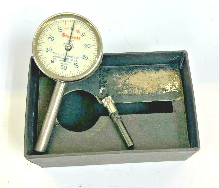 STARRETT NO.196 DIAL TEST INDICATOR