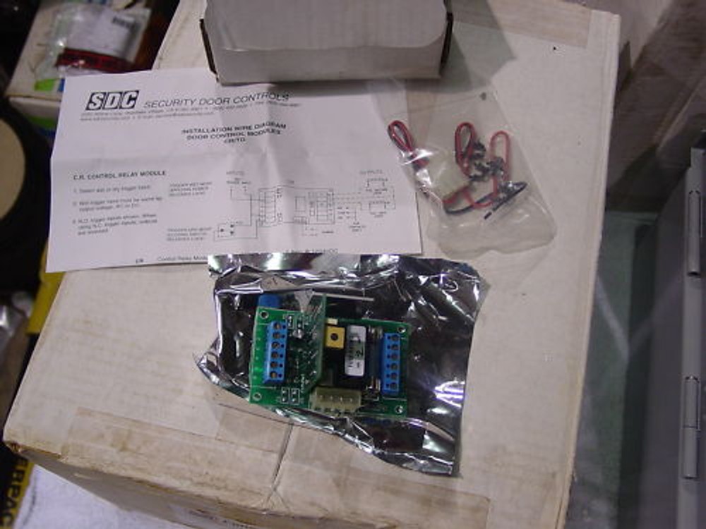 SECURITY DOOR CONTROL TD CONTROL RELAY MODULE NEW