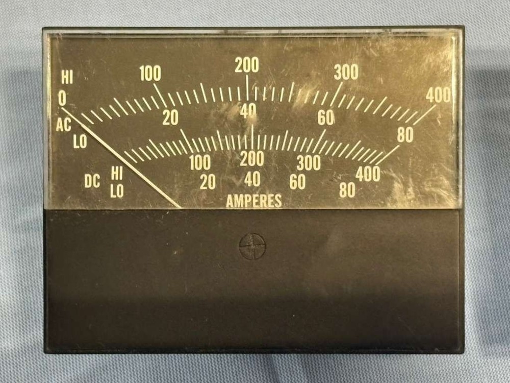 *LOT OF 2* Modutec AC 0-400 Amp Analog Panel Meter