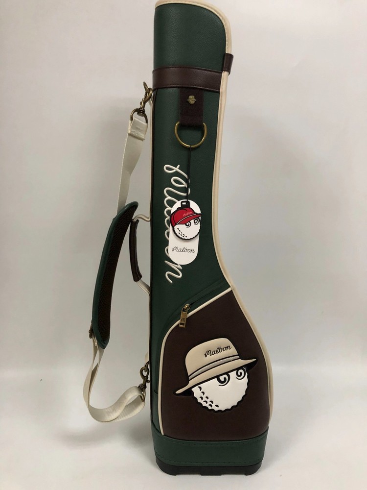 Malbon Stand Caddy Bag Half Case Green