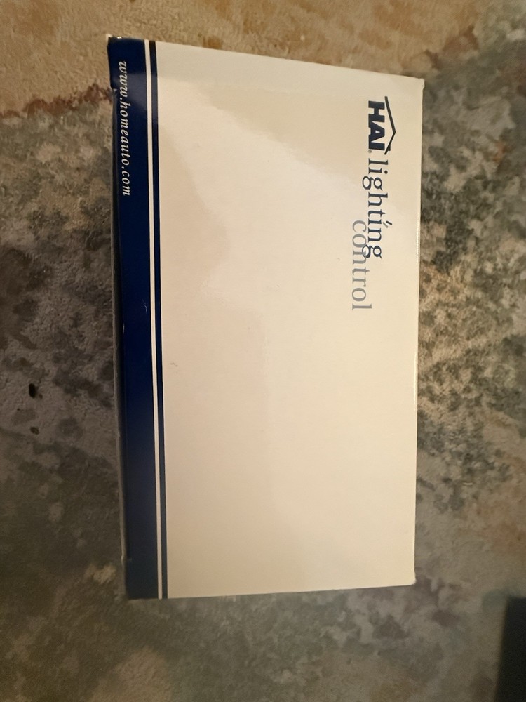 HAI Relay Switch - 40A00-1 - UPB 15amp Switch - White, Decora