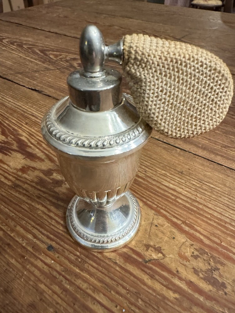Antique Sterling Silver Weighted 4.25” Perfume Atomizer