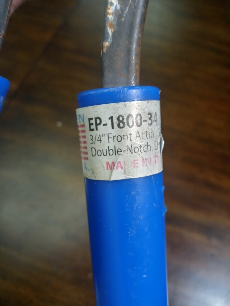 3/4 Front Action Sealer Double Notch Down Cut works excellent