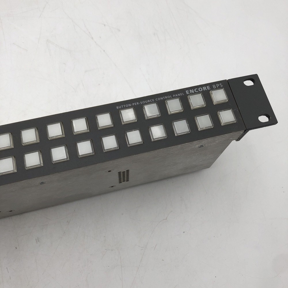 USED Grass Valley - Encore BPS Control Panel POWERS ON AS IS PARTS READ G