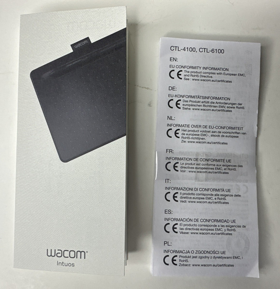 Wacom Intuos Wireless Graphics Drawing Tablet with Bonus Software