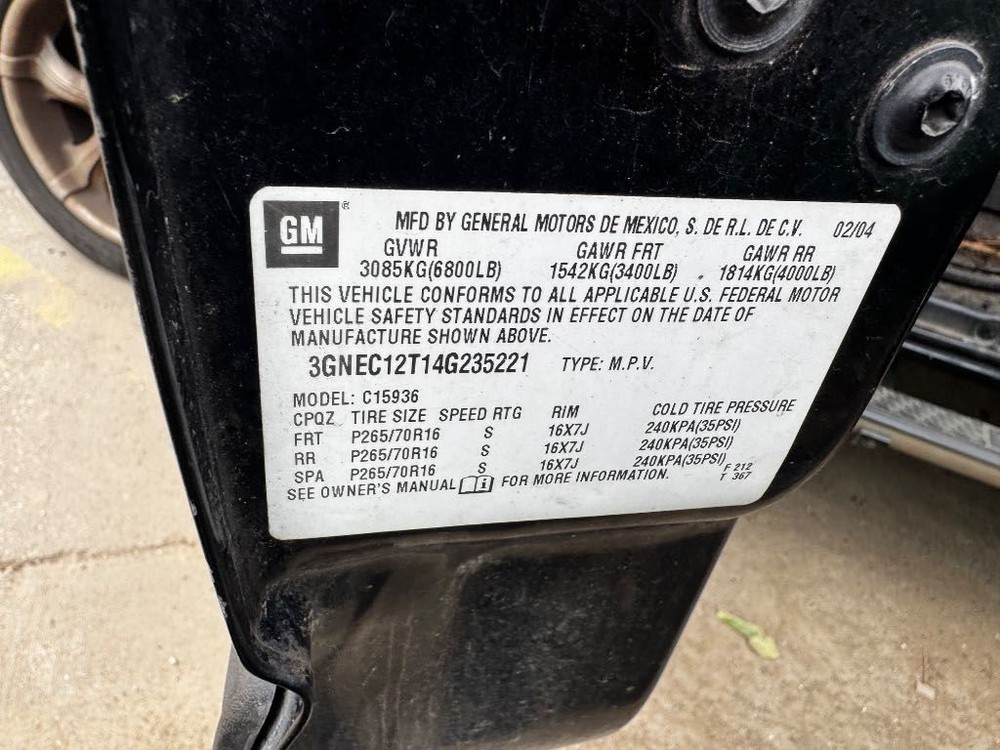 2003 2006 Chevrolet Avalanche 1500 OEM Body Control Module Under Steering Column