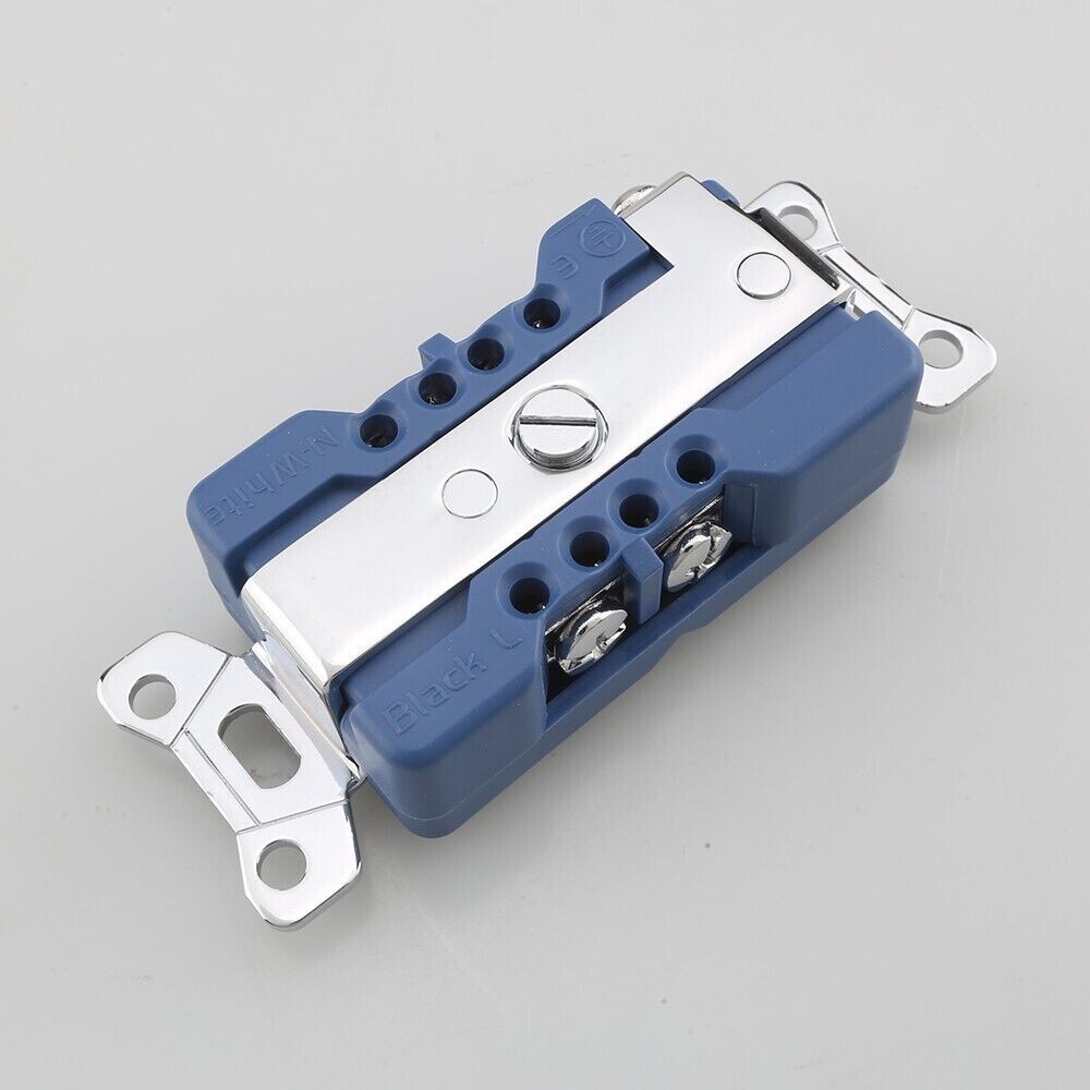 4-Layer Plated Pure Copper US Power Receptacles Wall Duplex Socket Outlet