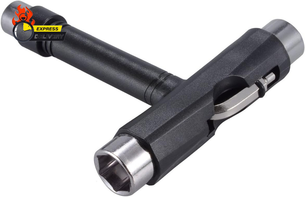 All in One Skate T/Y Tool Skateboard Tool, Multi-Function and Portable Skate Too