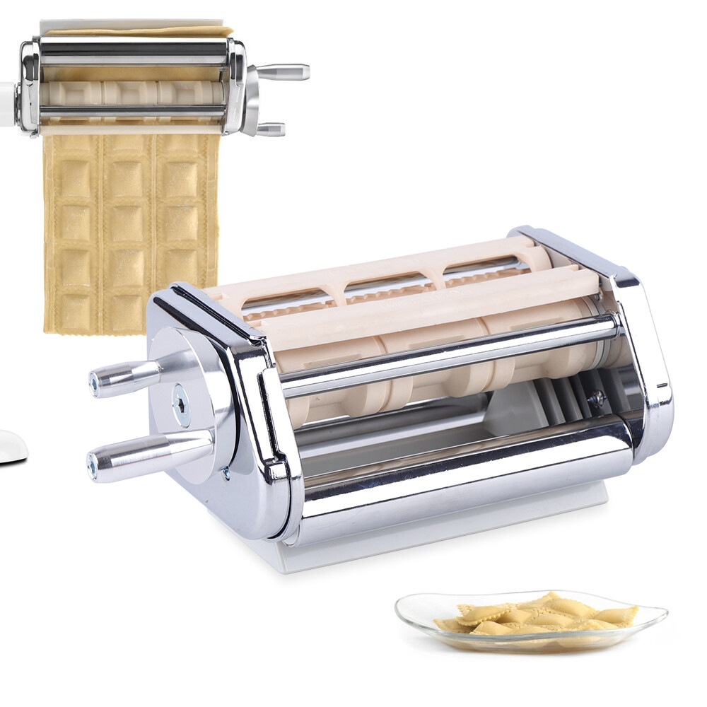 3 Rows Roller Wonton Maker Pasta Cutter Stand Mixer Attachment For Kitchenaid