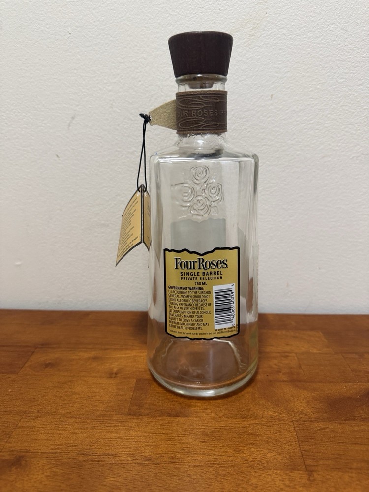 Four Roses Single Barrel Private Selection Empty bottle picked By Brent Elliott