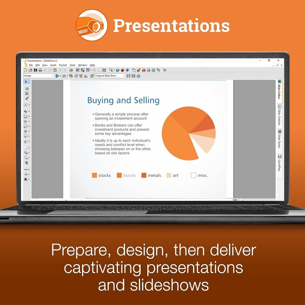 Comprehensive WordPerfect Office 2021 Suite - Word Processing & Presentations