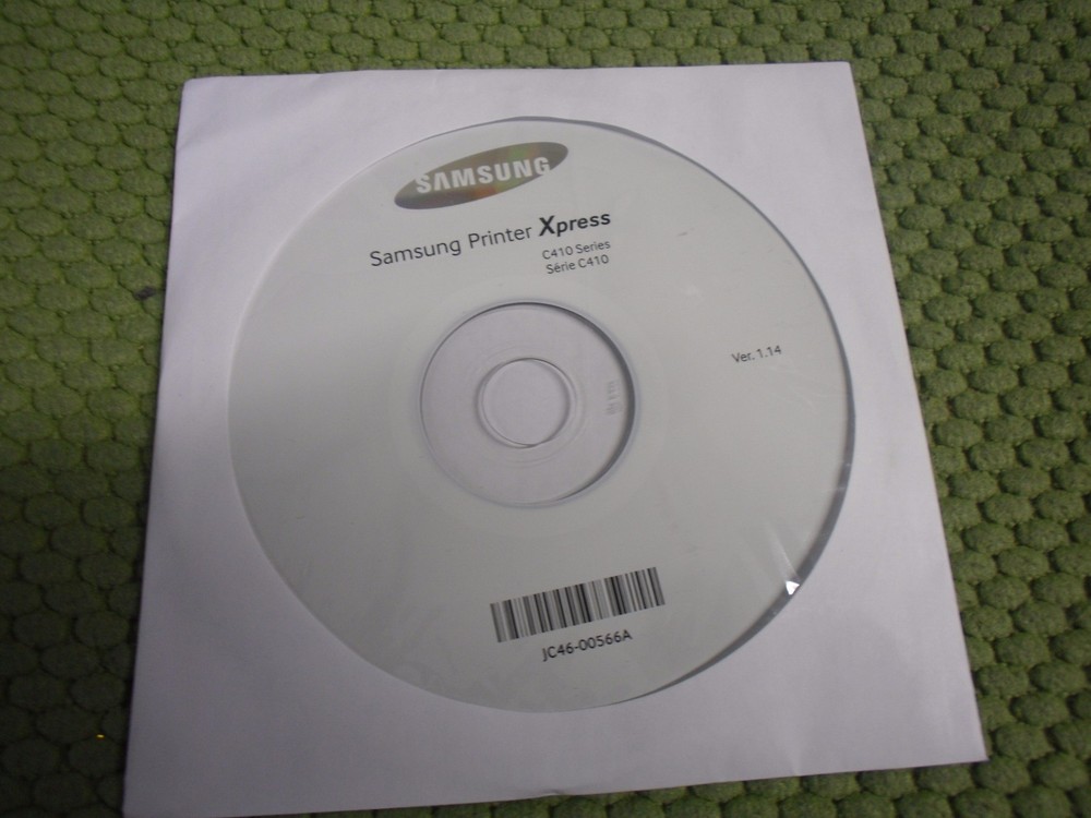 New Genuine Samsung Xpress C410 Series Printer CD Software Drivers Utilities
