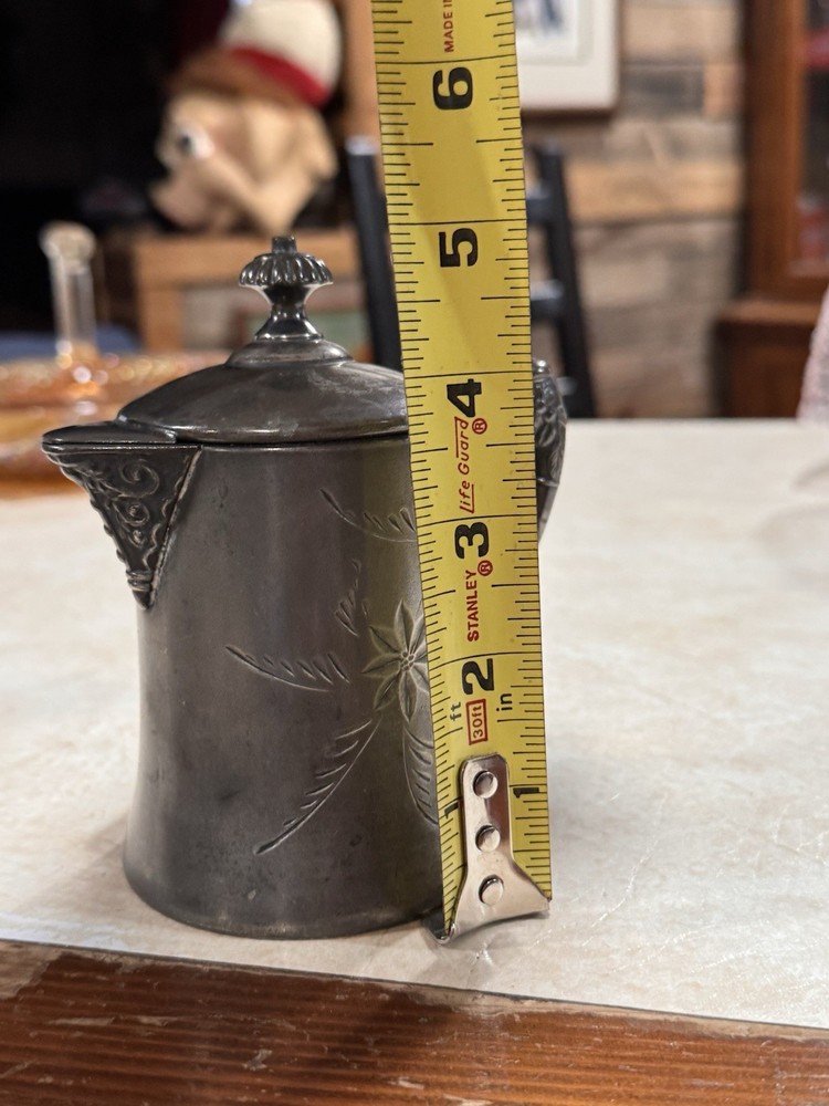 Van Berch silverQuadruple Plate Creamer Pitcher #2228