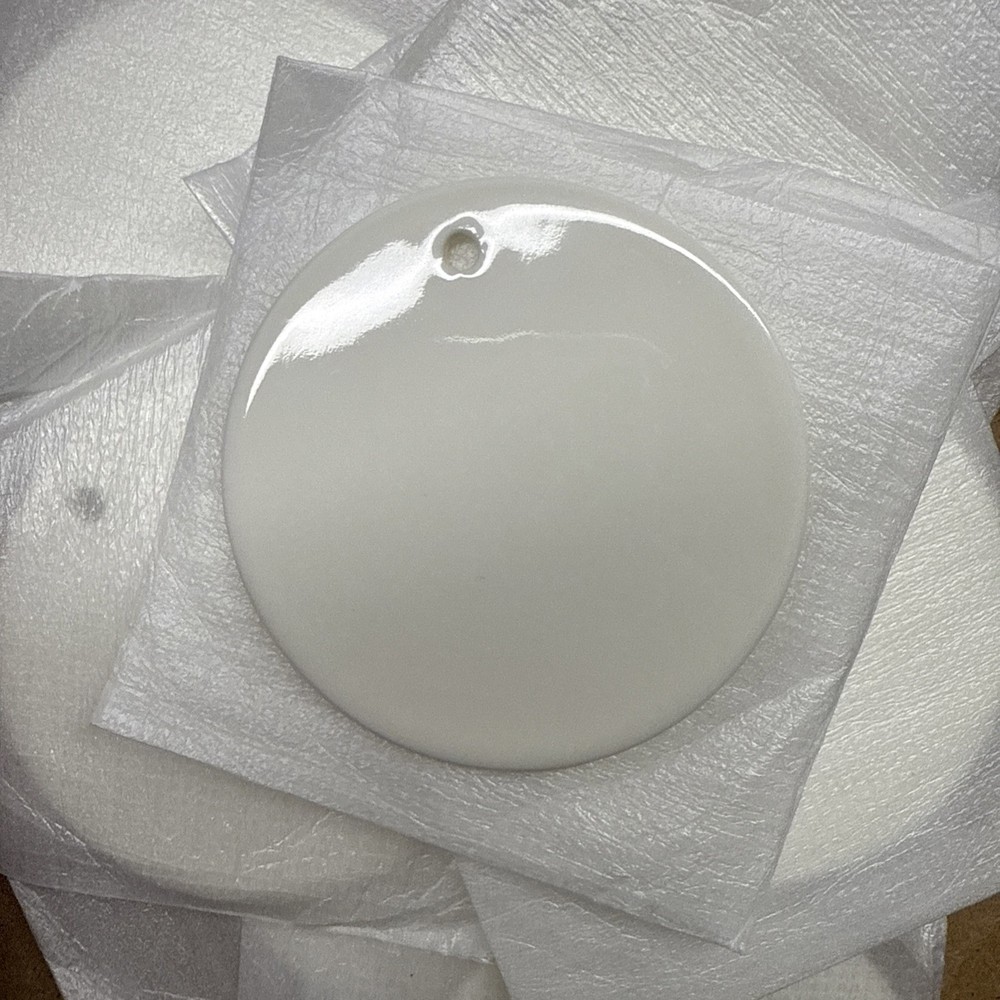 Sublimation Blank Pendants, 9 Pcs 3 Inch Sublimation Blanks Ornaments Ceramic