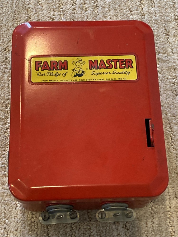 Vintage Farm Master Poultry Time Switch Sears Roebuck