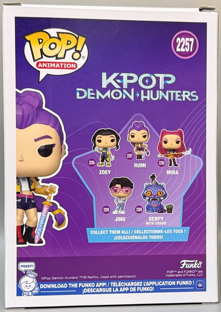 Funko Pop! K-Pop Demon Hunters Rumi #2257