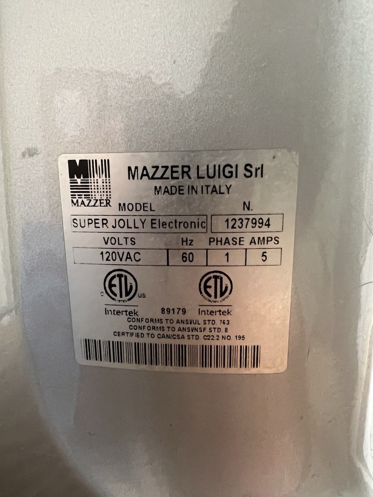 Mazzer Super Jolly (E) Espresso Machine Grinder