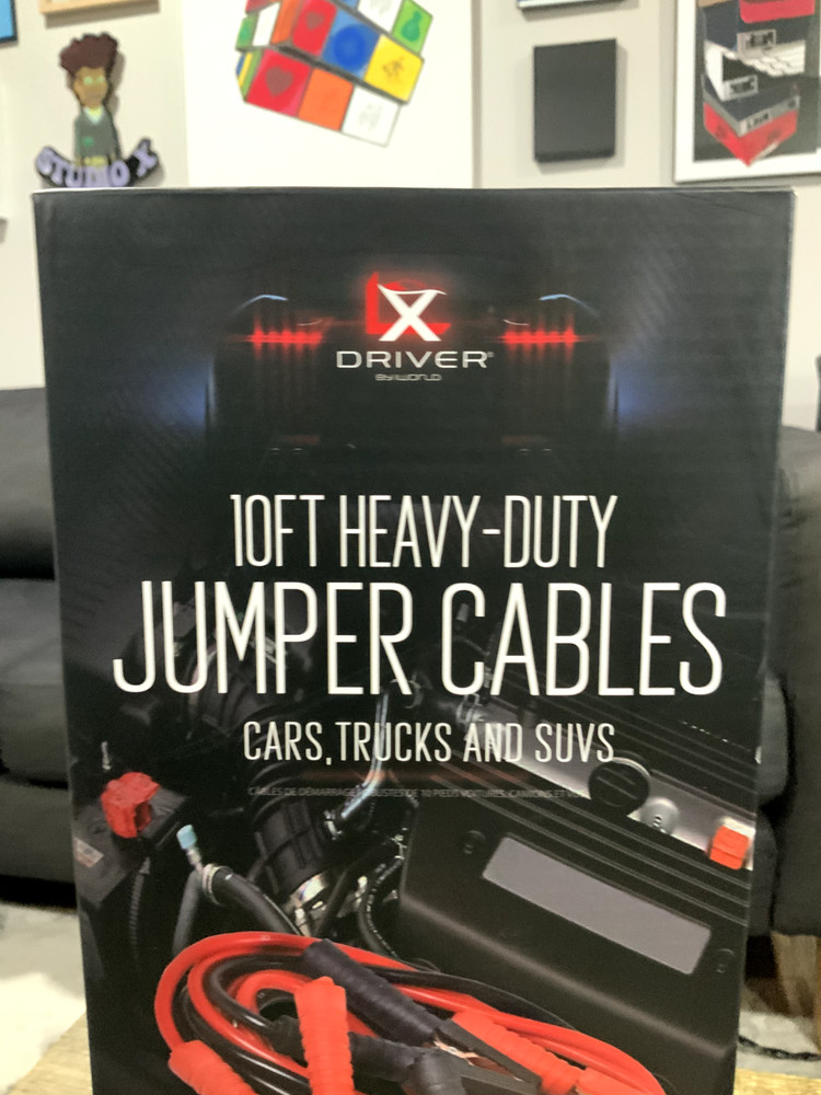 Jumper Cables Heavy Duty 10ft 500amp