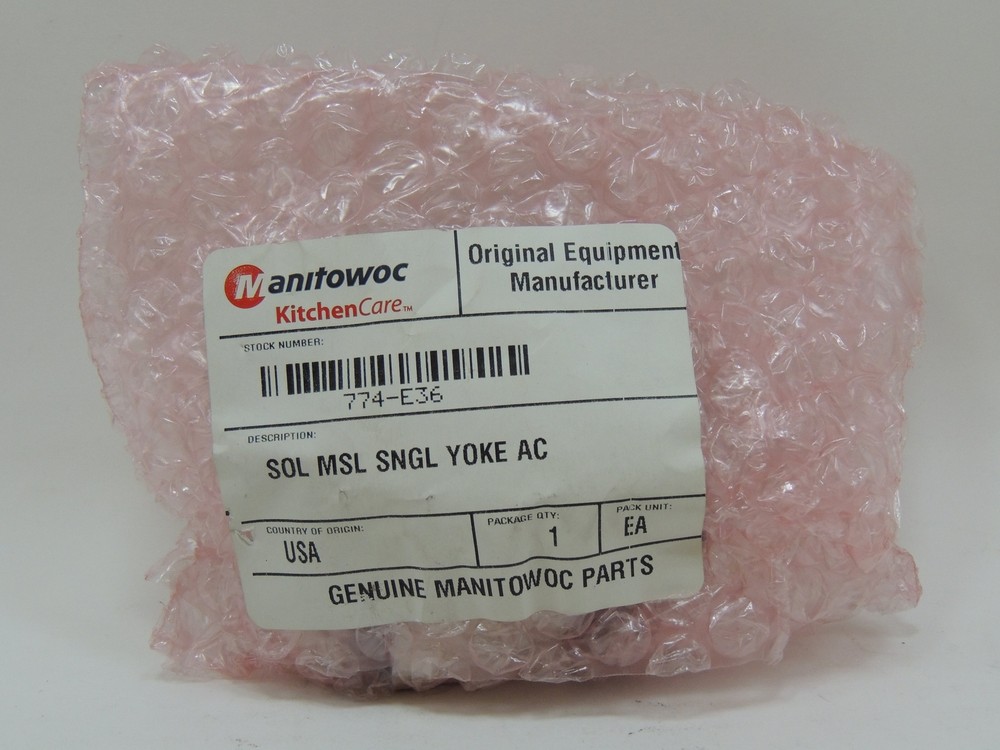 MULTIPLEX 774-E36 SOL MSL SNGL YOKE AC Solenoid Assembly with Switch