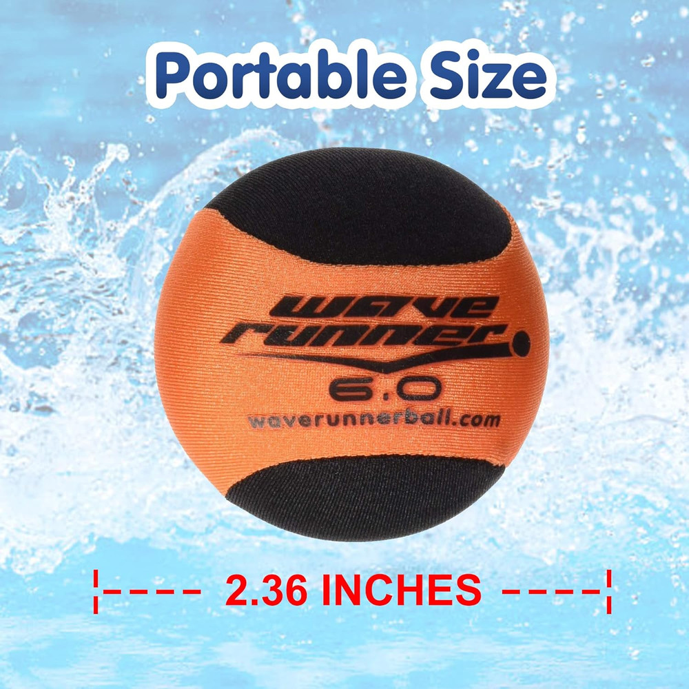 6.0 Water Pool Bouncing Ball 1 Ball (Random Color)