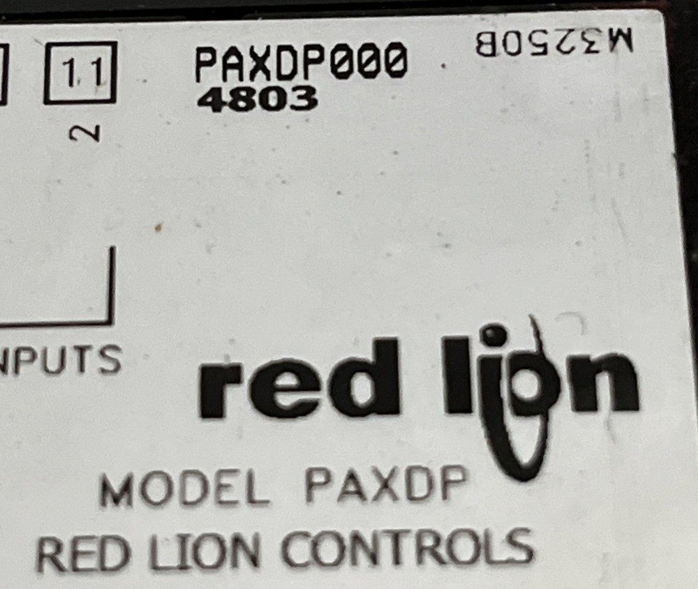 Red Lion PAXDP000 Panel Process Meter