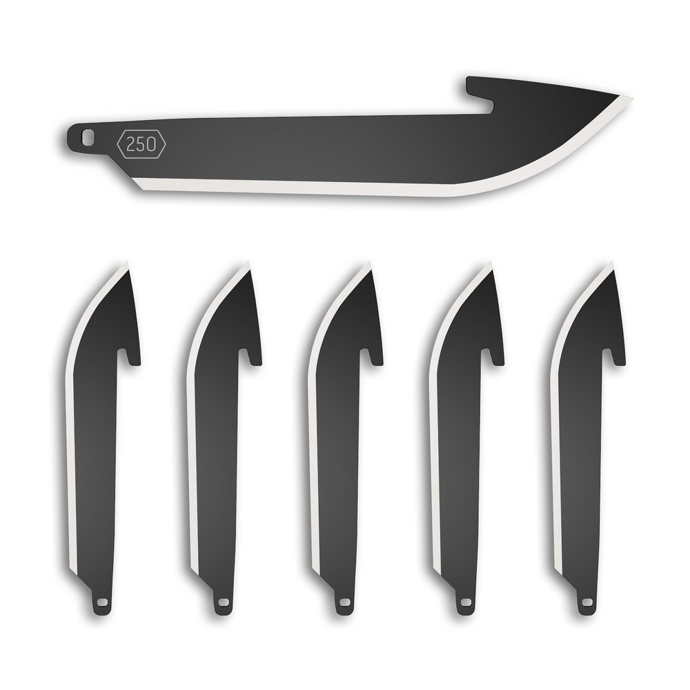 OUTDOOR EDGE 2.5" Drop-Point Blade Pack Compatibility Blade Code 250