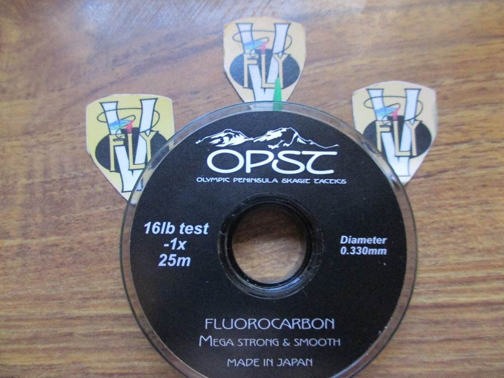 25 Meter Spools OPST Super Strong Clear Smooth Fluorocarbon Tippet Leader