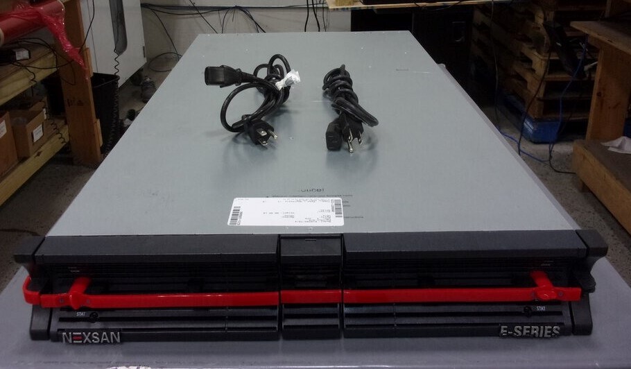 NEXSAN E-Series E18V2A-72/4 18-Bay SAS SAN Expansion Array Dual Controller