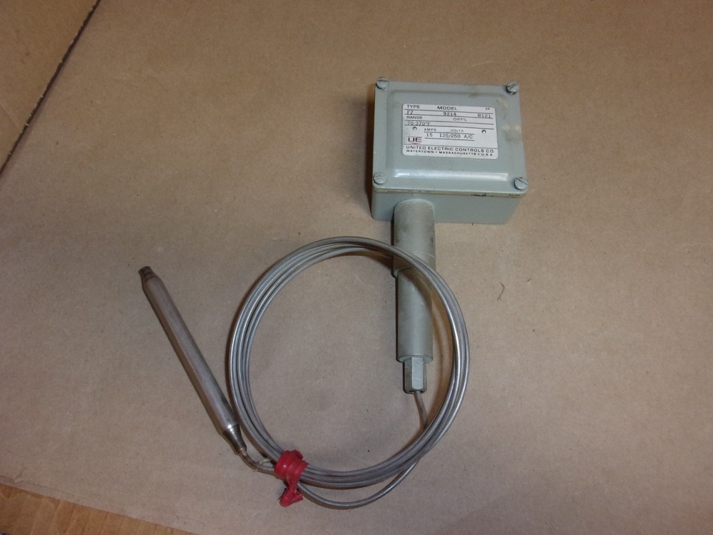 United Electric Temperature Switch F7 9214