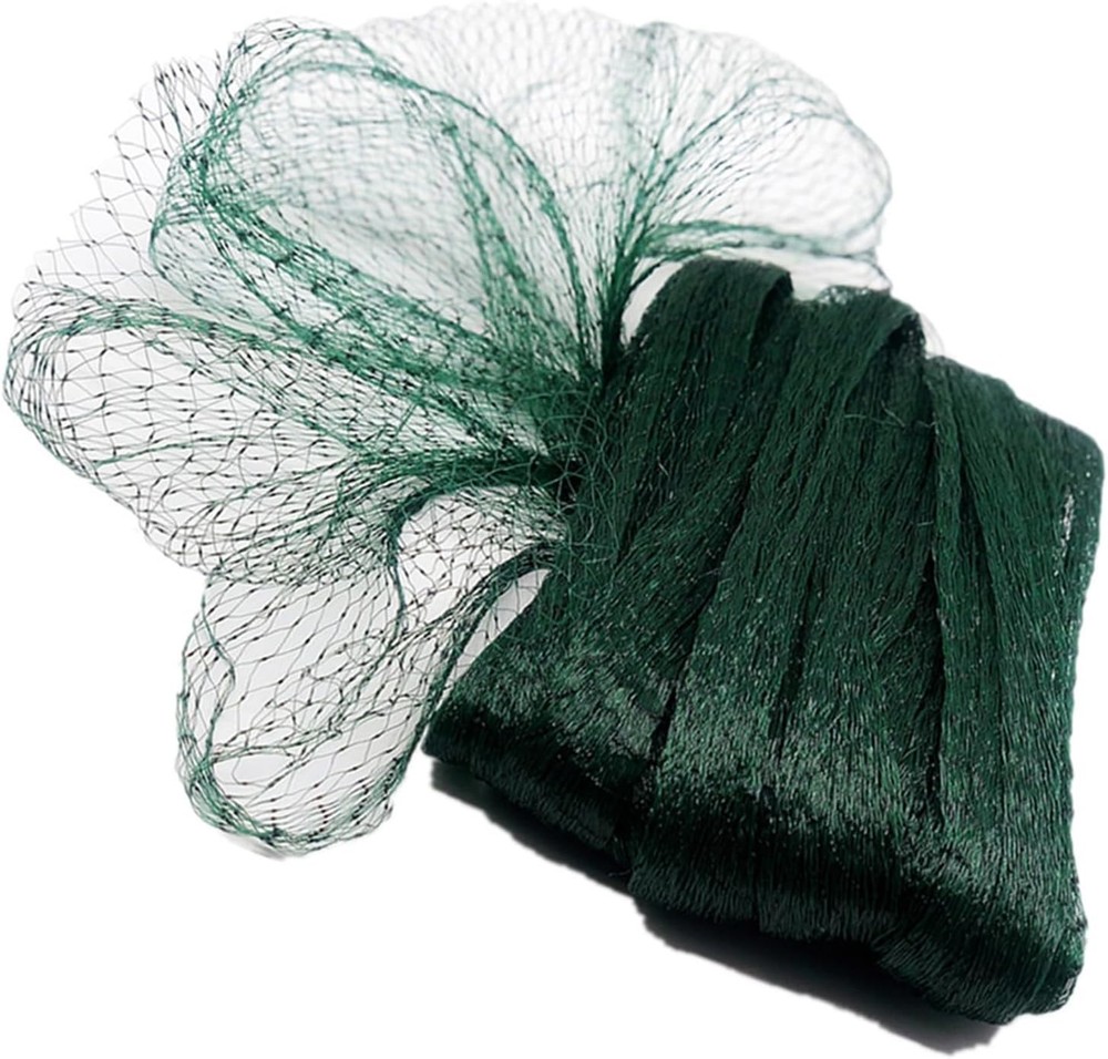 Bird Netting for Garden Mesh Green Garden Netting Protect Fruit, Multiple Sizes