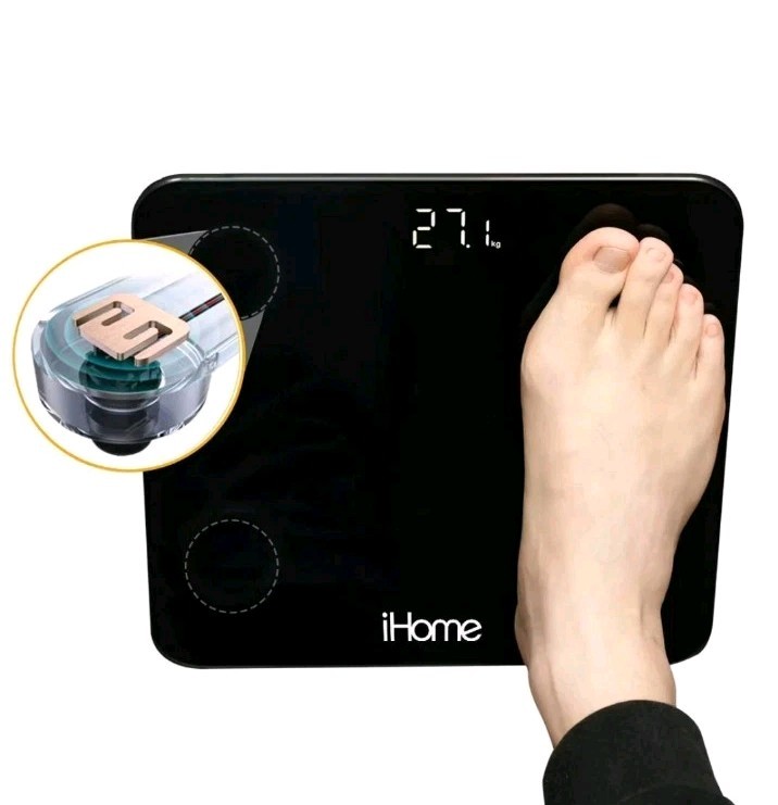 IHOME Digital Scale Black NIB