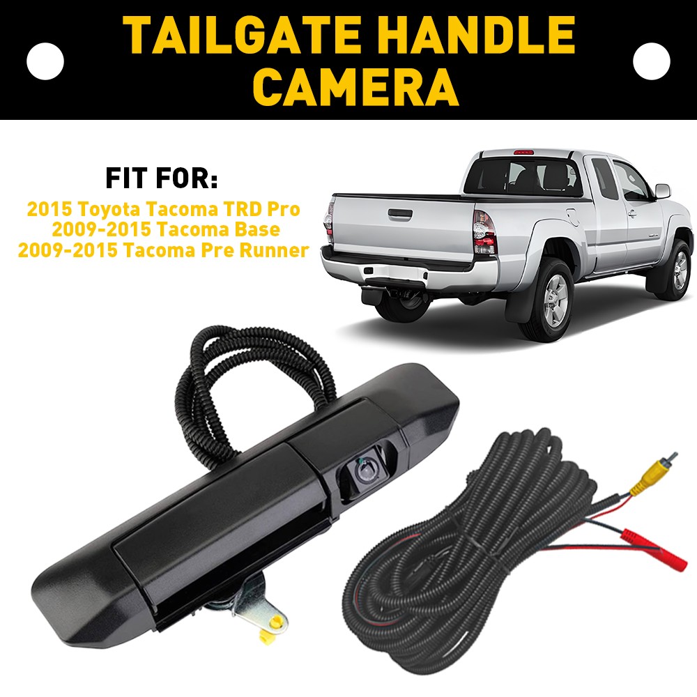 Tailgate w/Rear View Handle Backup Camera Fit 2009-2013 Toyota X-Runner Tacoma