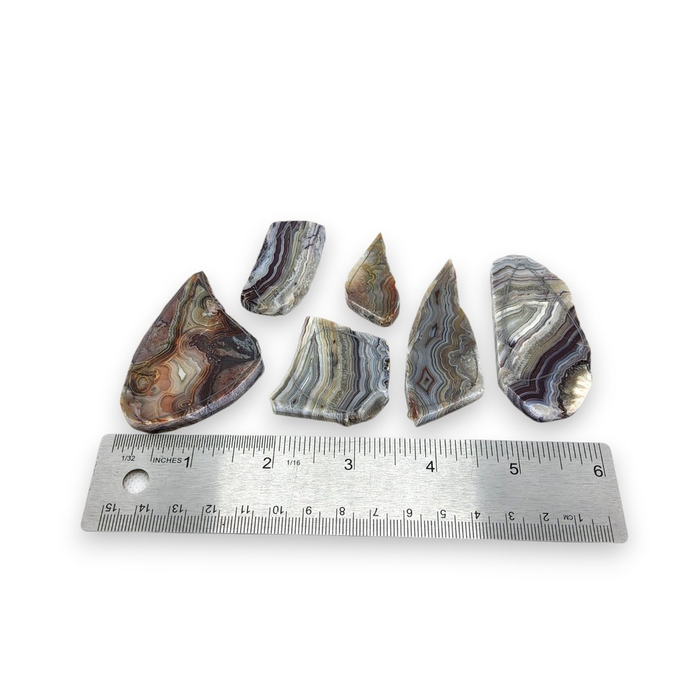 Agate, preforms, mini slab, lot, cabbing rough, lapidary, #R-6831