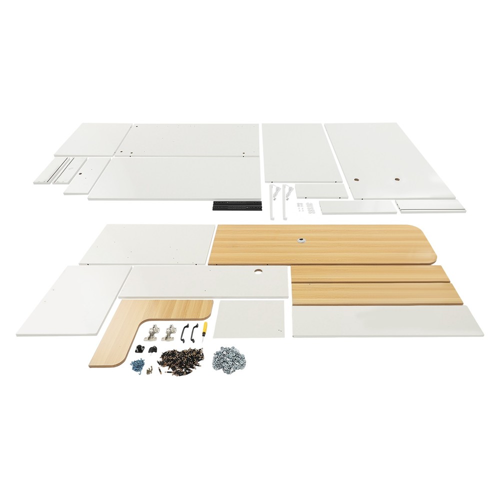 Modern Reception Desk, Reception Desk, Reception Desk with a Lockable Drawer