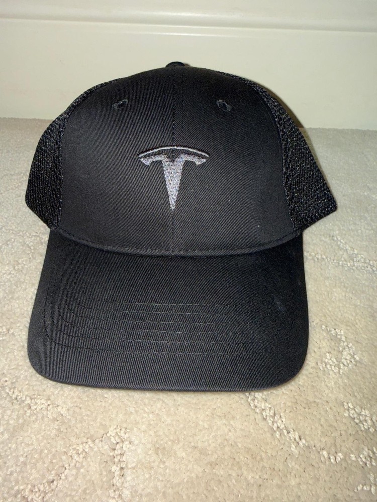 BRAND NEW AUTHENTIC Tesla Black Baseball Hat