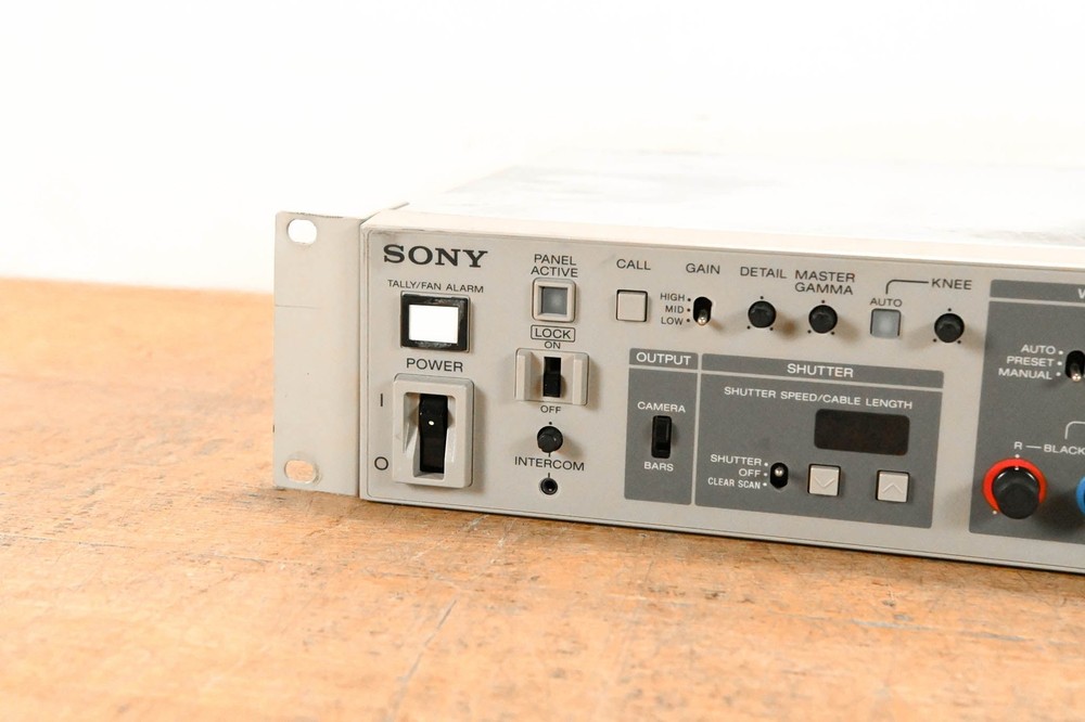 Sony CCU-D50 Camera Control Unit CG01RAY