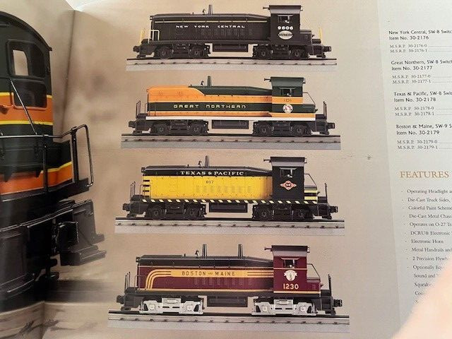 MTH ELECTRIC TRAINS - 2000 - VOLUME 1 & VOLUME 2 & Volume 3 - 3 Train Catalogs!