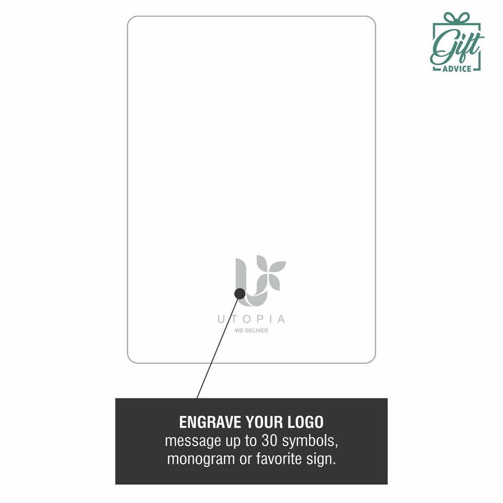 Personalised Customized Engraved Leather Notebook Journal Diary A5 Gift